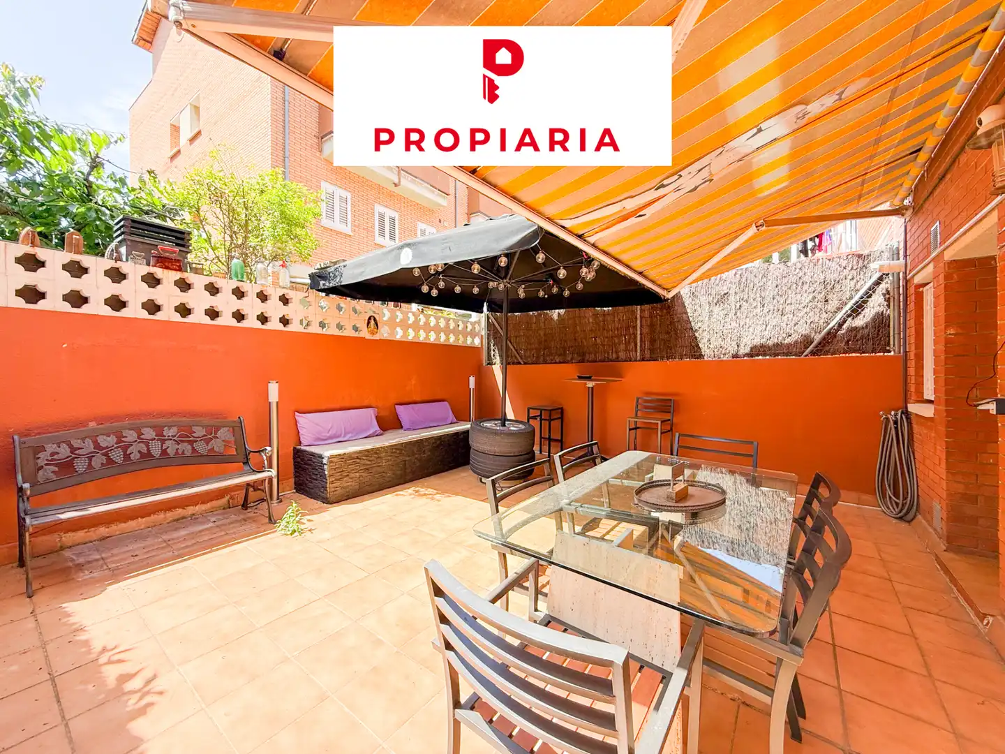 Terraza de Casa adosada en venta en Sant Vicenç Dels Horts con Aire acondicionado, Calefacción y Terraza