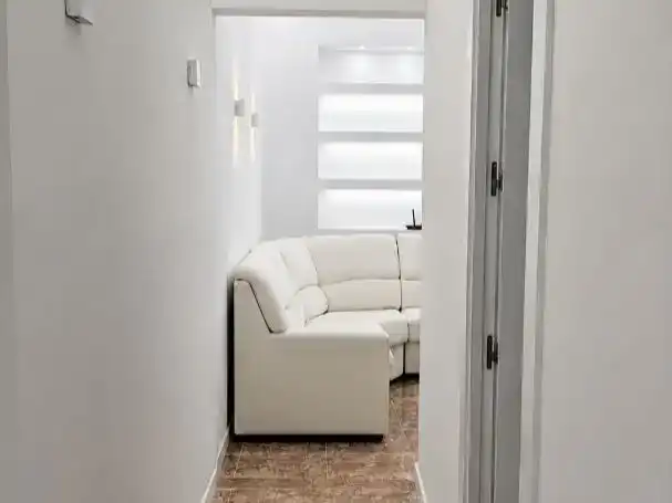 Wohnzimmer von Wohnung zur Miete in Cartagena mit Klimaanlage, Privatgarten und Möbliert