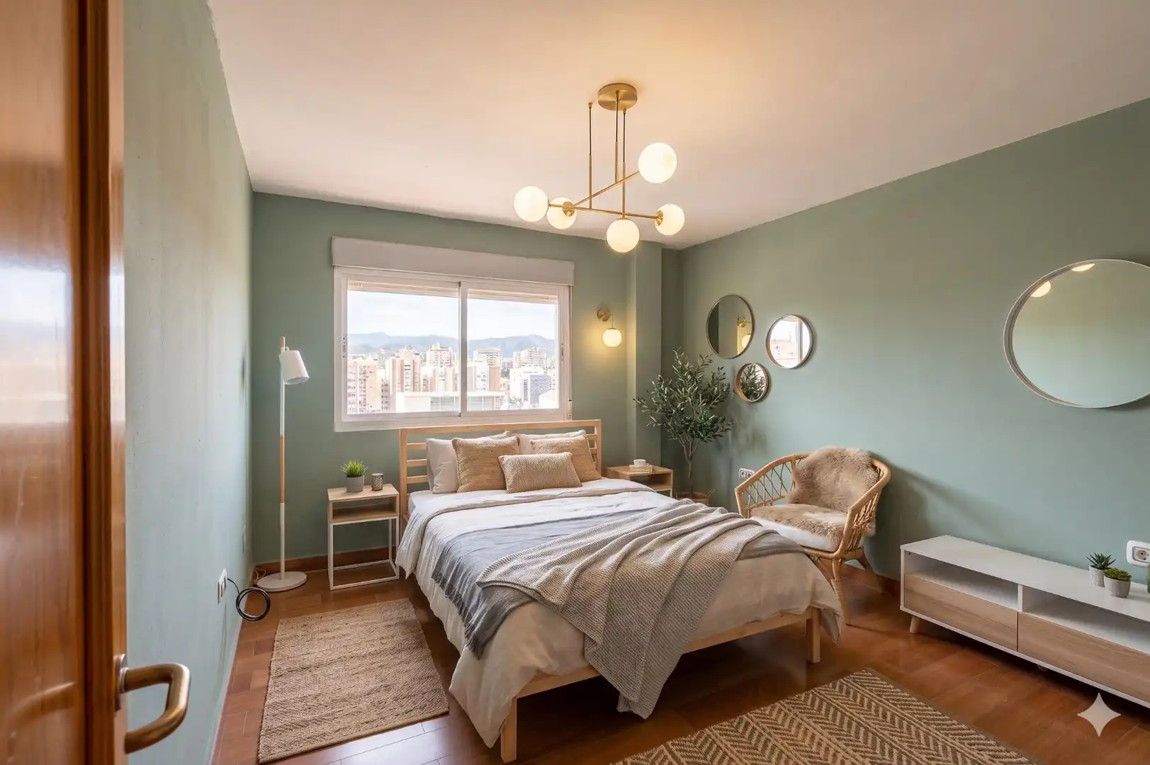 Habitación de Piso en venta en Málaga con Aire acondicionado, Parquet y Alarma