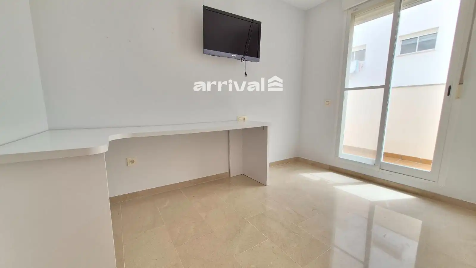 Schlafzimmer von Wohnung zur Miete in Alboraya mit Klimaanlage, Heizung und Terrasse