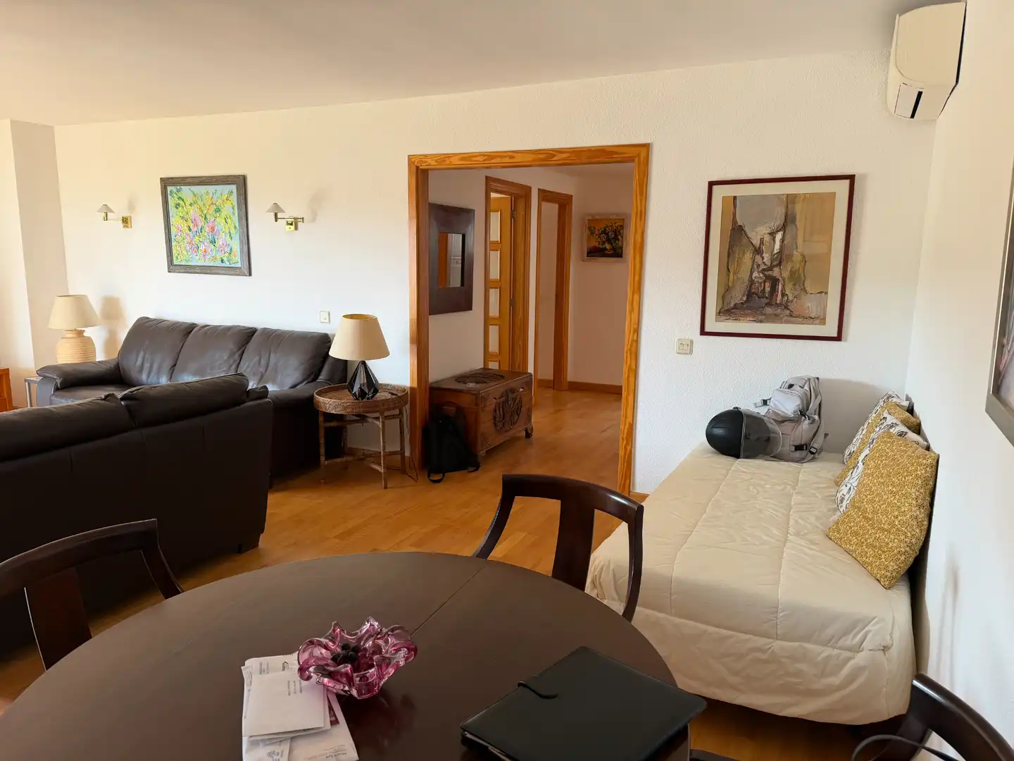 Sala de estar de Piso en venta en  Palma de Mallorca con Aire acondicionado, Terraza y Piscina