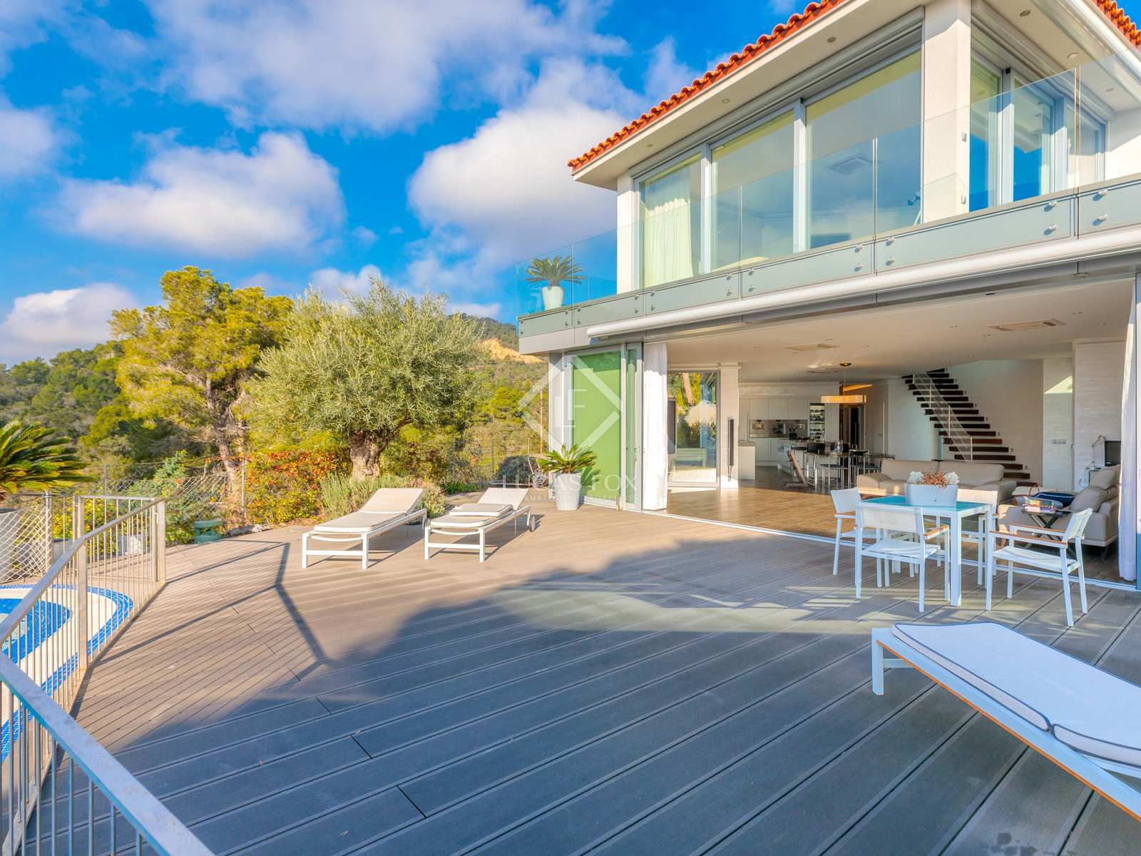 Terrace of House or chalet for sale in Tossa de Mar  with Air Conditioner, Heating and Private garden