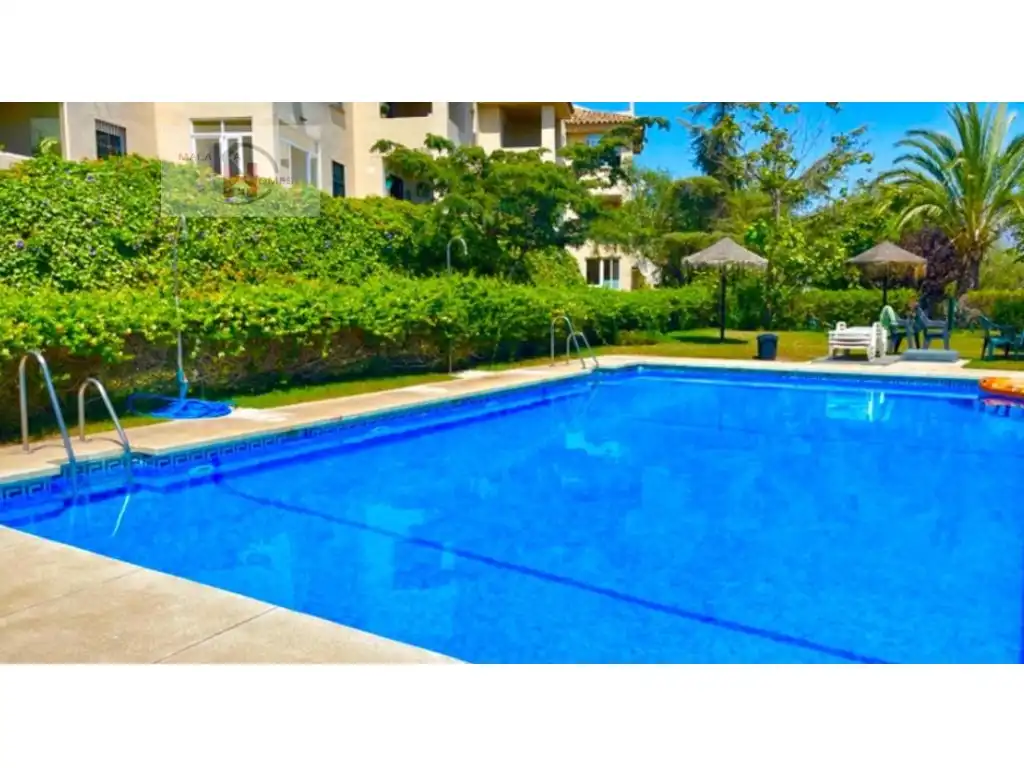 Piscina de Apartamento en venta en Mijas con Jardín privado y Piscina comunitaria