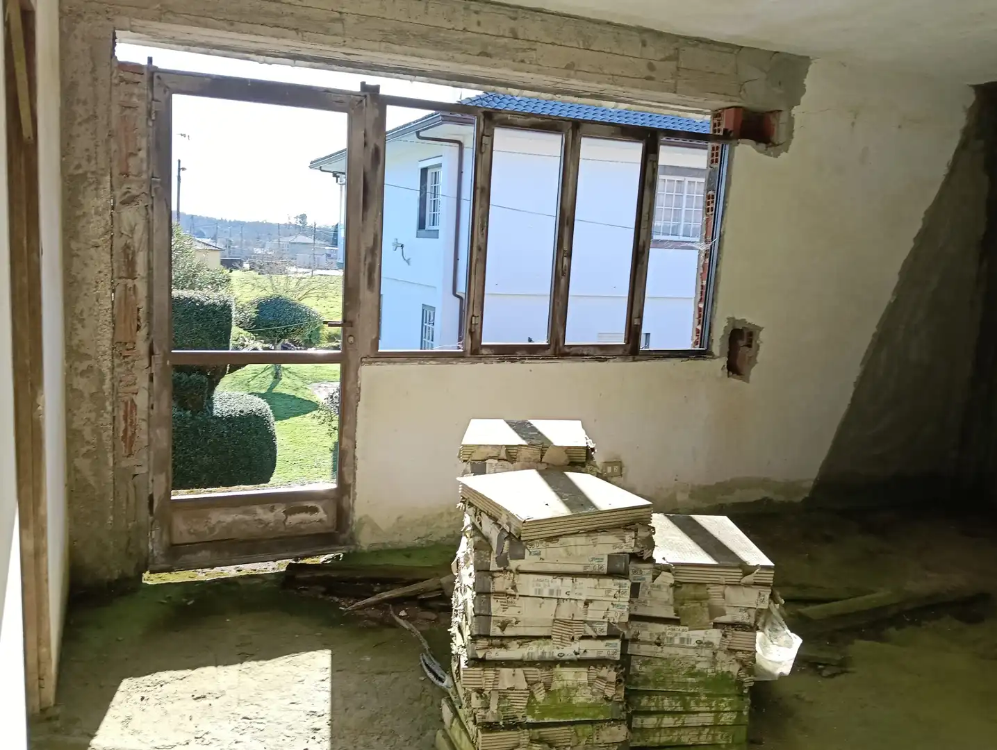 Vista exterior de Casa o chalet en venta en Curtis con Jardín privado y Trastero