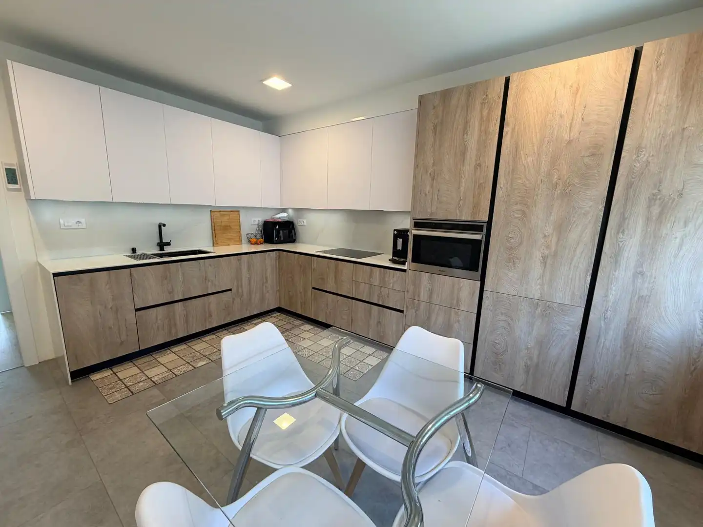 Kitchen of Houses for sale in Badalona  with Air Conditioner, Heating and Parquet flooring