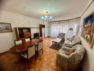 Living room of Flat for sale in León Capital   with Heating, Parquet flooring and Terrace
