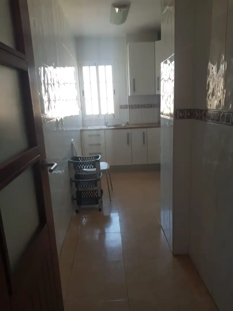 Kitchen of Flat for rent in Roquetas de Mar  with Heating, Terrace and Furnished