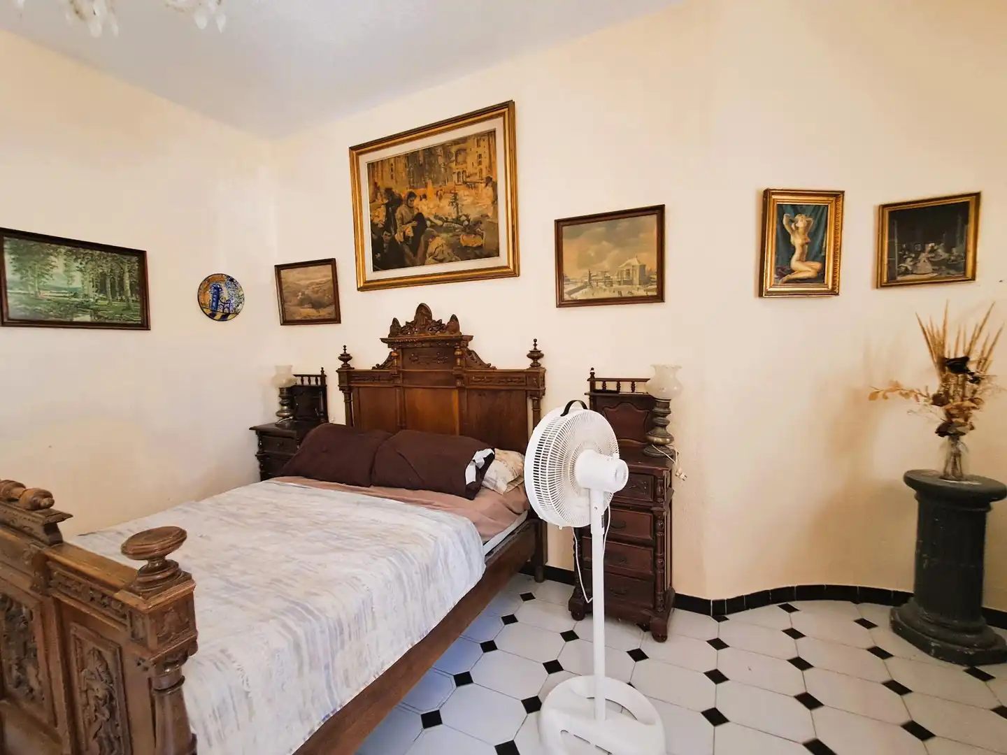 Schlafzimmer von Country house zum Verkauf in Águilas mit Klimaanlage, Heizung und Privatgarten