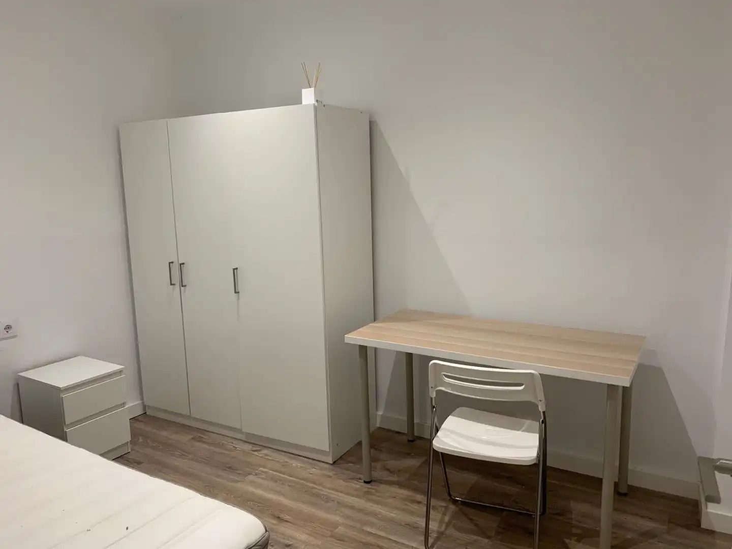 Bedroom of Flat for share in Alcoy / Alcoi  with Heating, Terrace and Furnished
