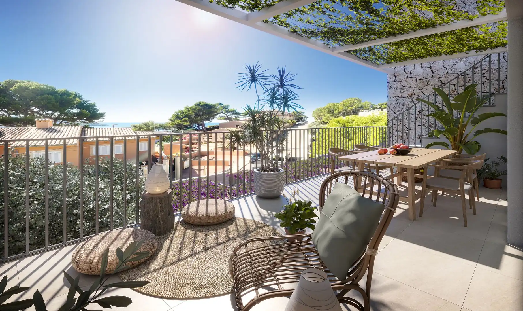 Terrassa de Apartament en venda en Andratx amb Terrassa