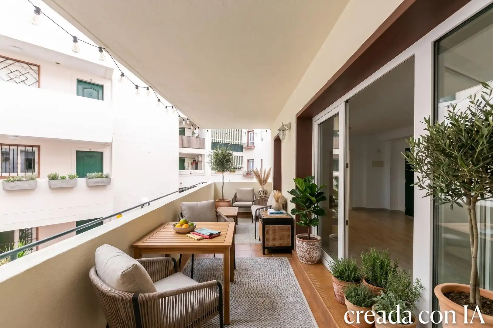 Terraza de Piso en venta en Benalmádena con Terraza, Trastero y Balcón
