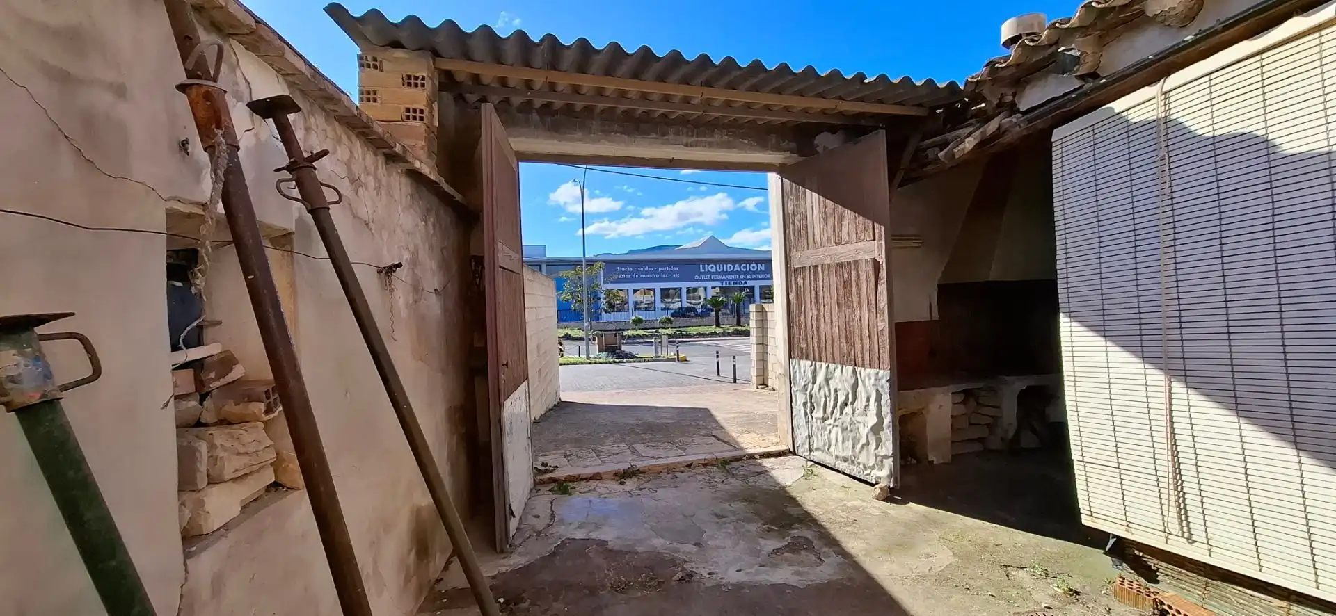Vista exterior de Finca rústica en venta en El Palomar con Terraza