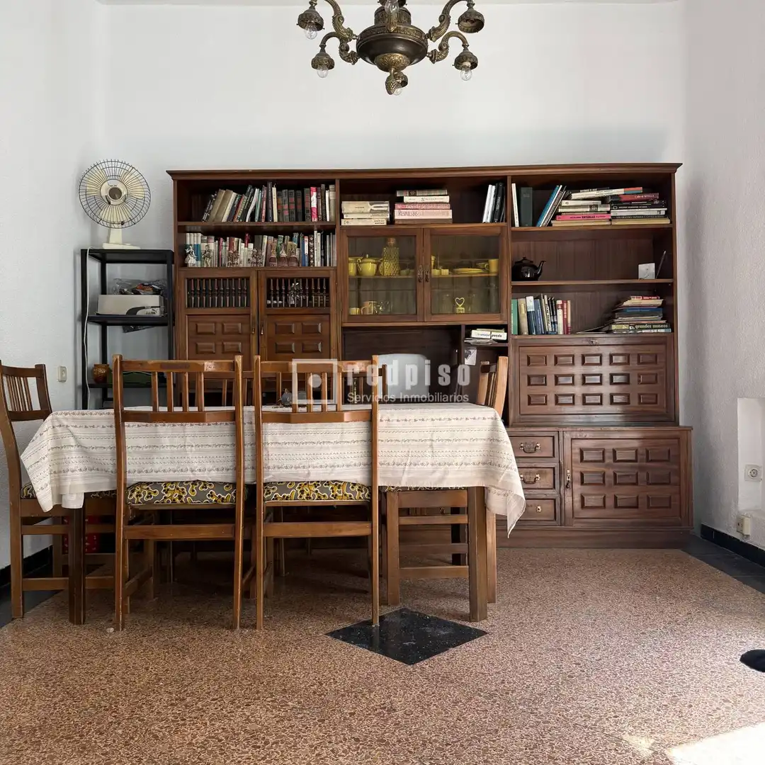 Dining room of Flat for sale in Madrid  with Heating, Terrace and Furnished