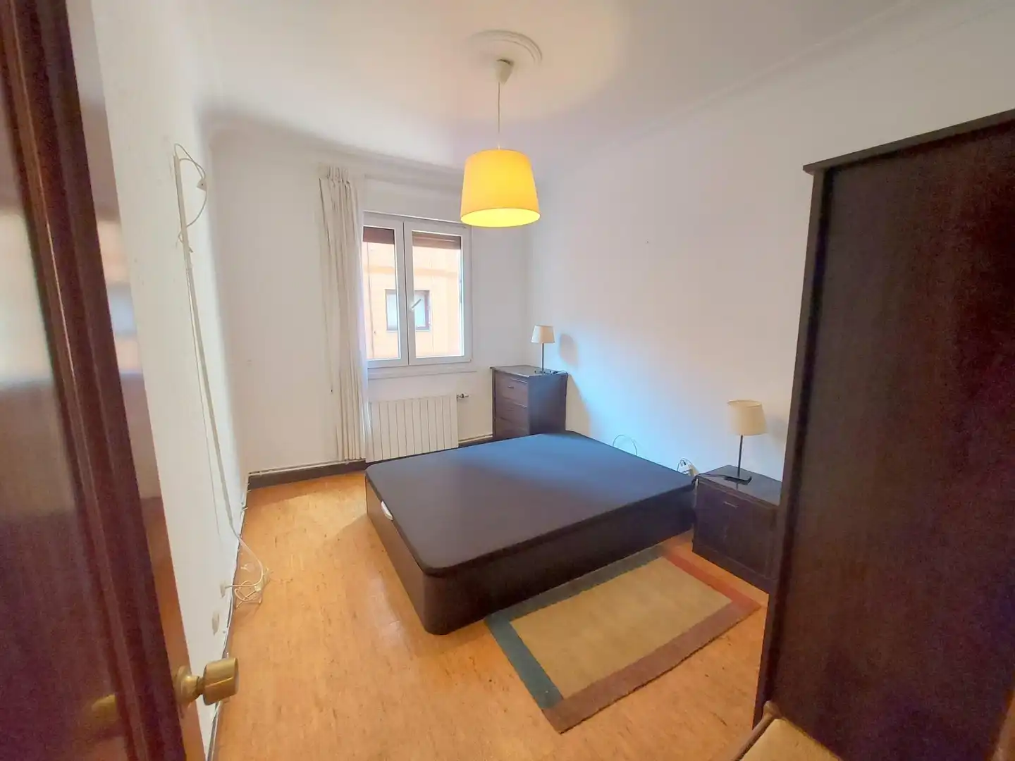 Bedroom of Flat for sale in Bilbao   with Heating, Furnished and Balcony