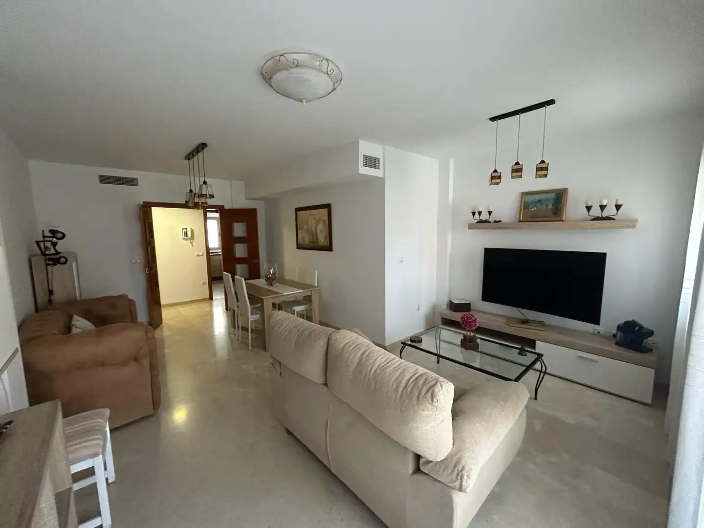 Wohnzimmer von Wohnung zur Miete in  Córdoba Capital mit Klimaanlage und Balkon