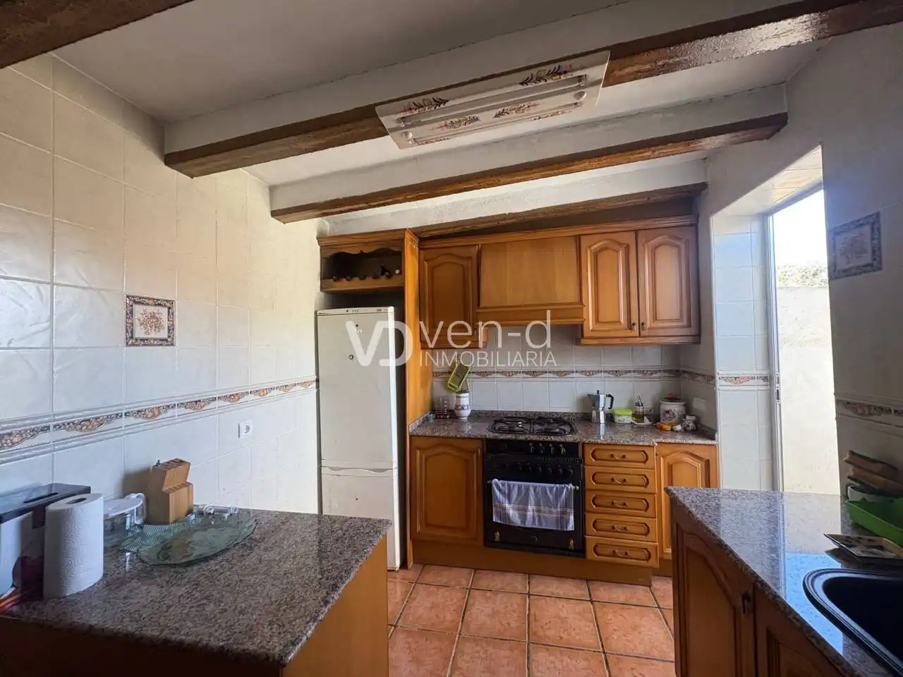 Cocina de Casa o chalet en venta en Enguera con Aire acondicionado, Calefacción y Jardín privado