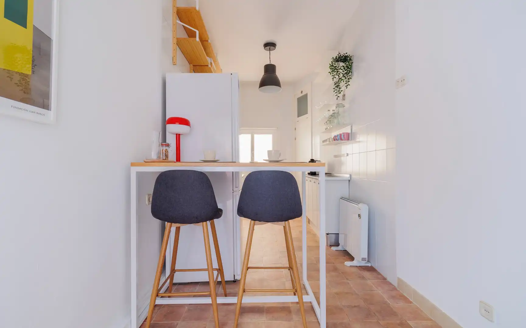 Cocina de Piso de alquiler en Madrid con Aire acondicionado, Calefacción y Amueblado