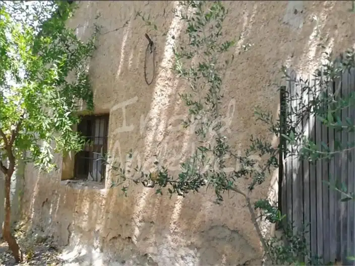 Vista exterior de Finca rústica en venda en Zújar amb Piscina