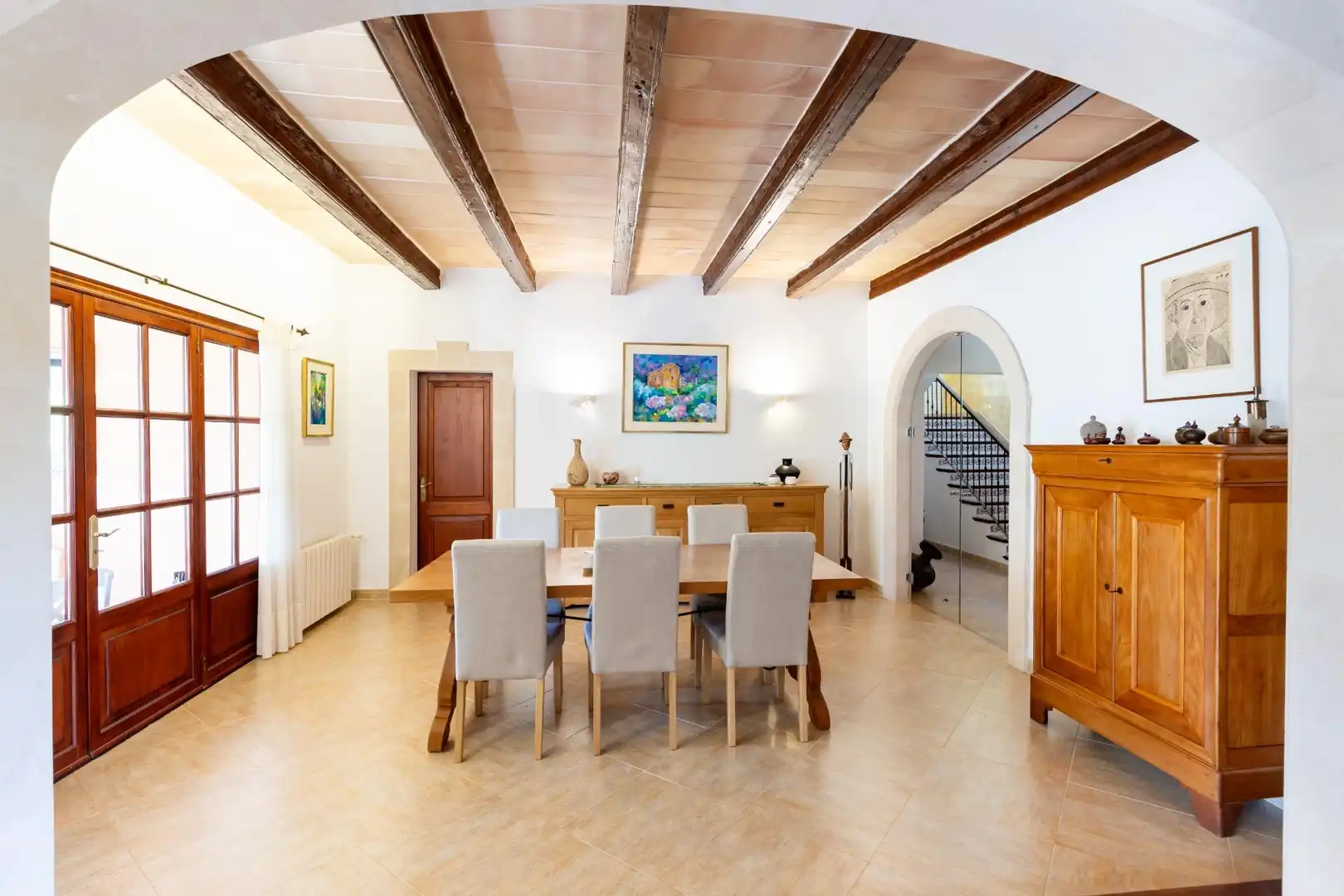 Comedor de Casa o chalet en venta en Felanitx con Aire acondicionado, Jardín privado y Terraza