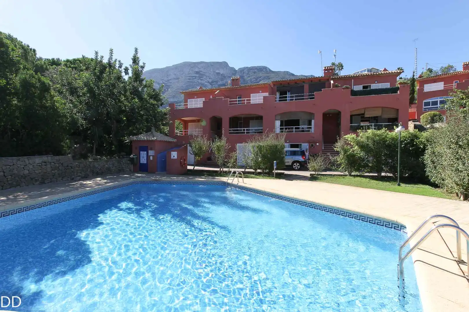 Vista exterior de Casa adosada en venta en Dénia con Aire acondicionado, Jardín privado y Terraza
