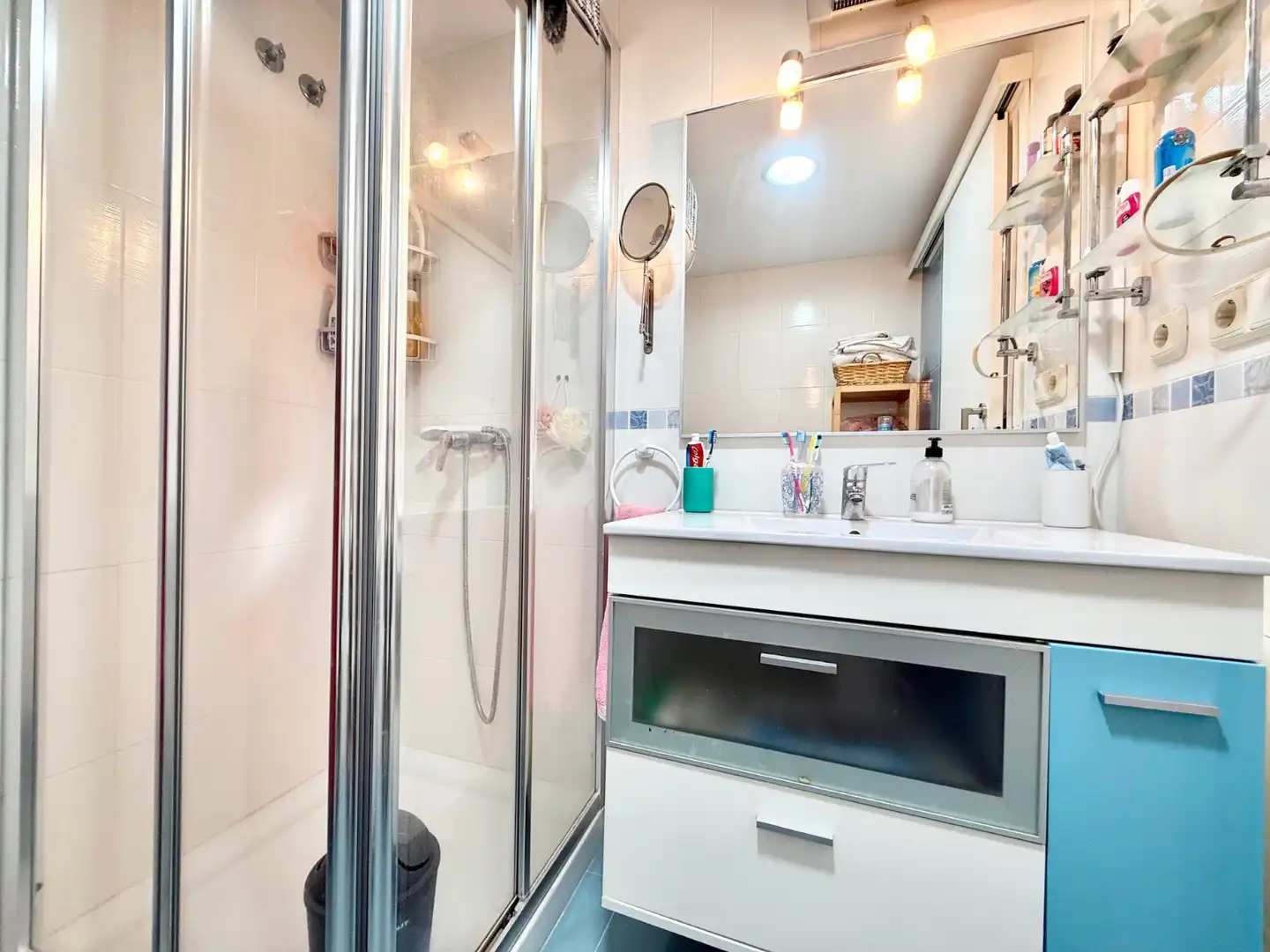 Bathroom of Flat for rent in Pilar de la Horadada  with Air Conditioner, Heating and Furnished