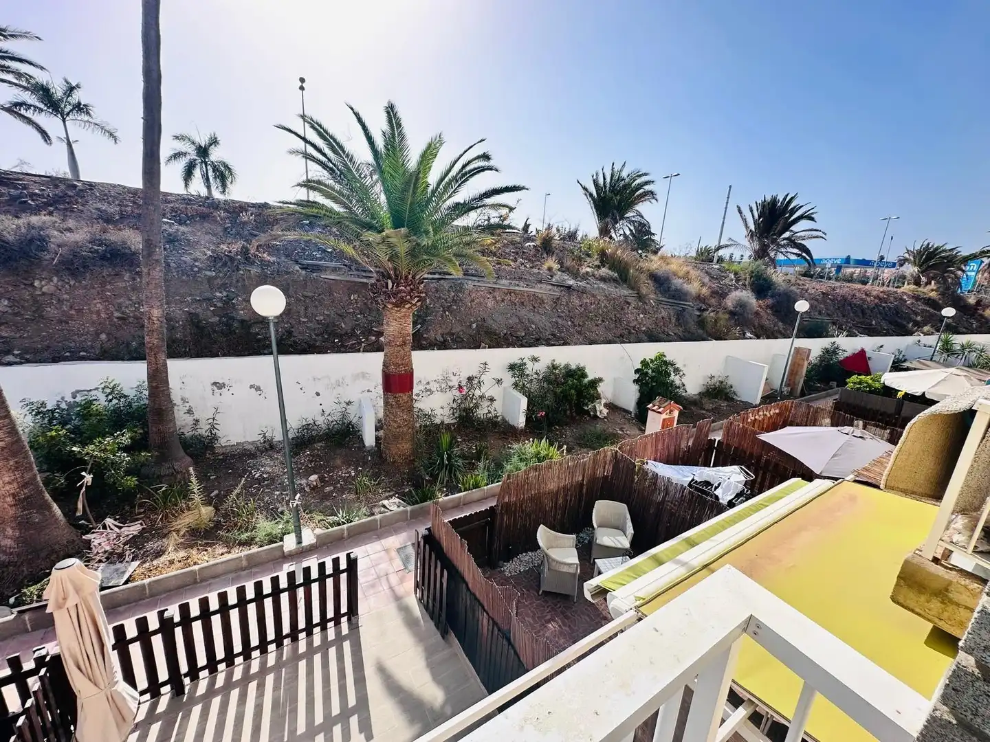 Terrassa de Casa o xalet de lloguer en San Bartolomé de Tirajana amb Aire condicionat, Jardí privat i Terrassa