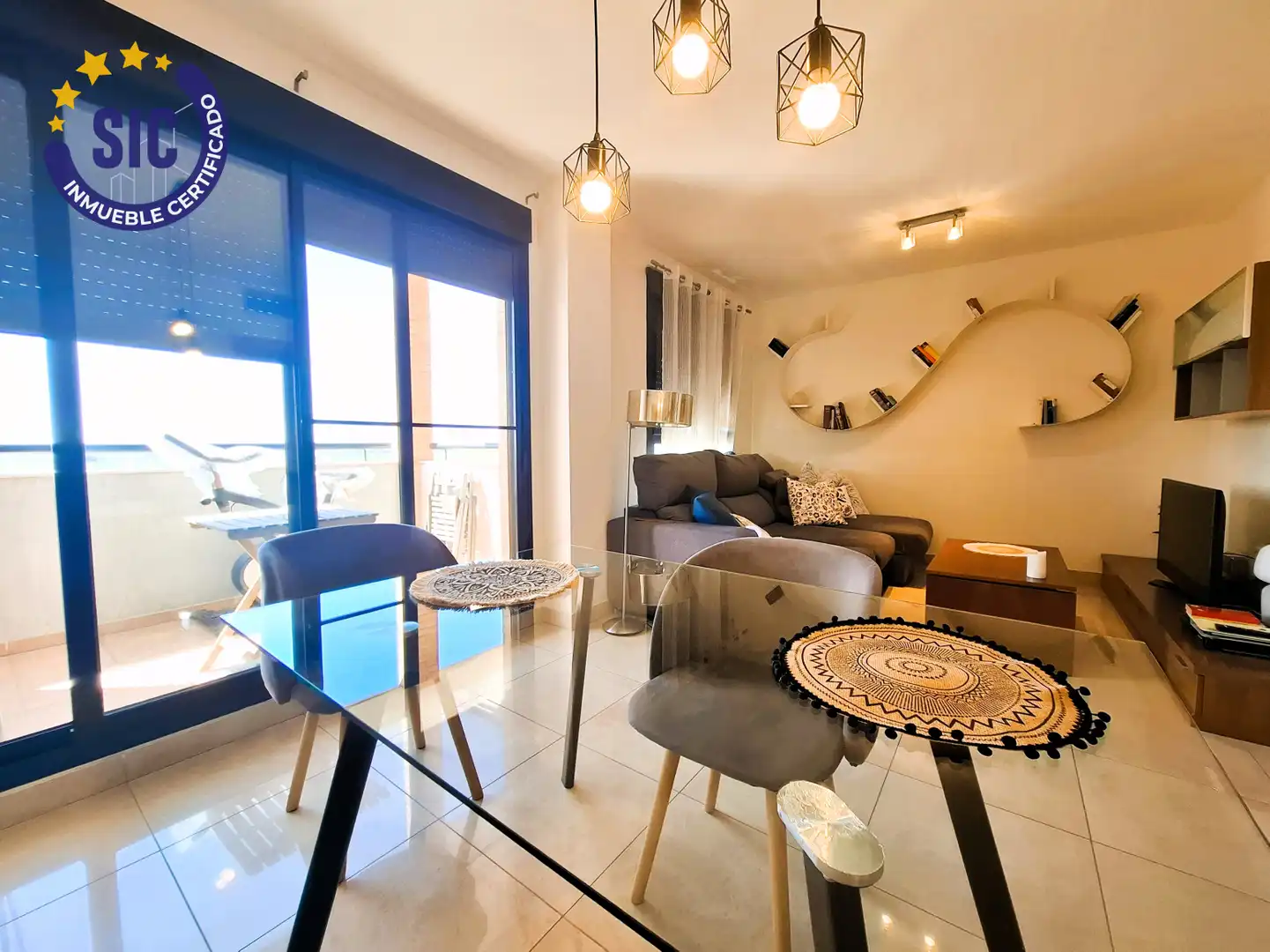 Living room of Flat for sale in Castellón de la Plana / Castelló de la Plana  with Air Conditioner, Heating and Private garden