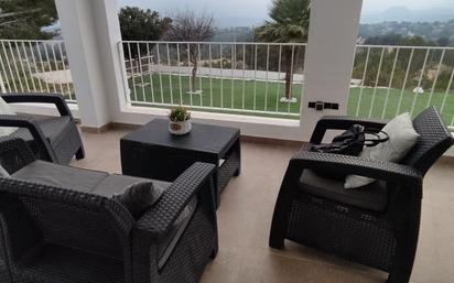 Terrace of House or chalet for sale in Alborache  with Air Conditioner, Private garden and Terrace