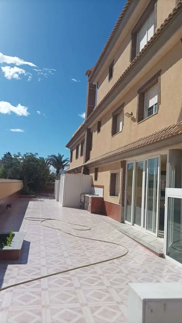 Vista exterior de Finca rústica en venda en La Manga del Mar Menor amb Aire condicionat, Calefacció i Terrassa