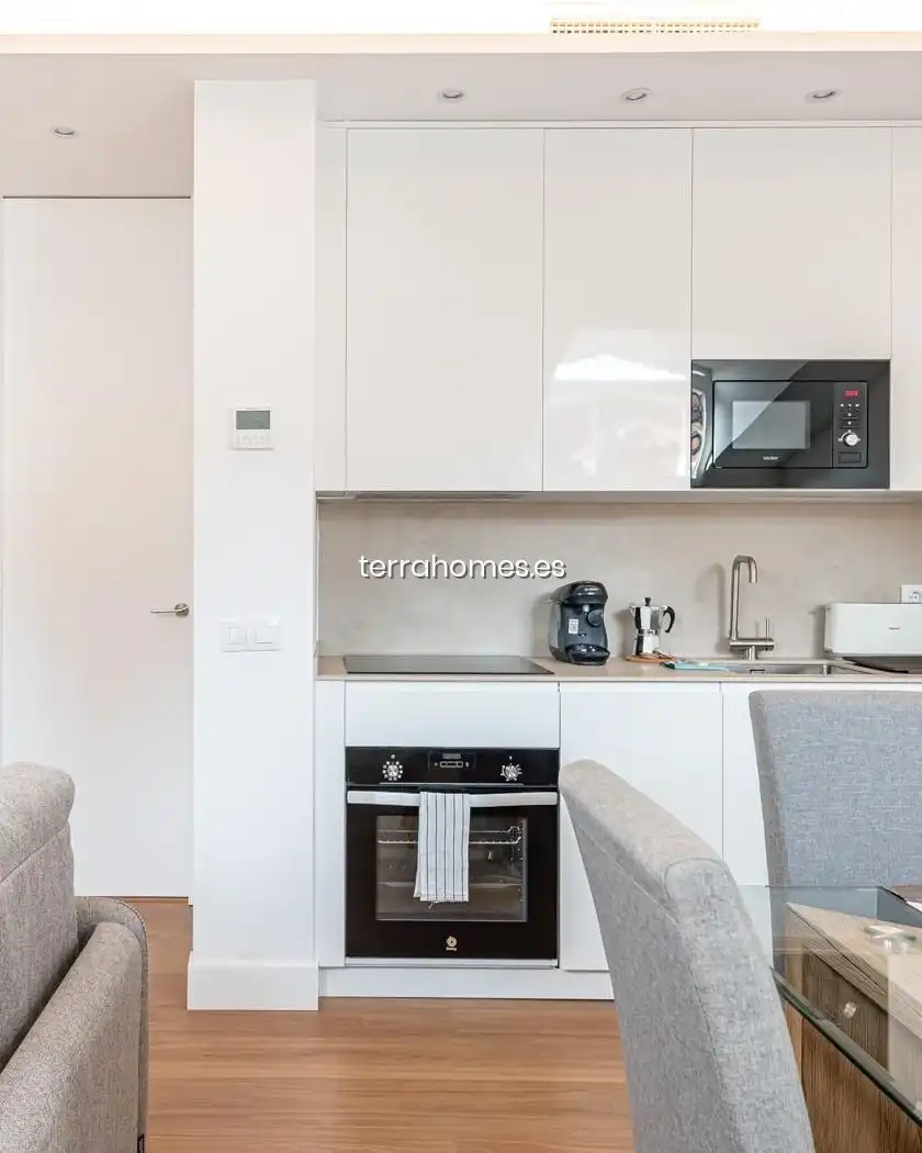 Cocina de Apartamento en venta en Madrid con Aire acondicionado y Amueblado