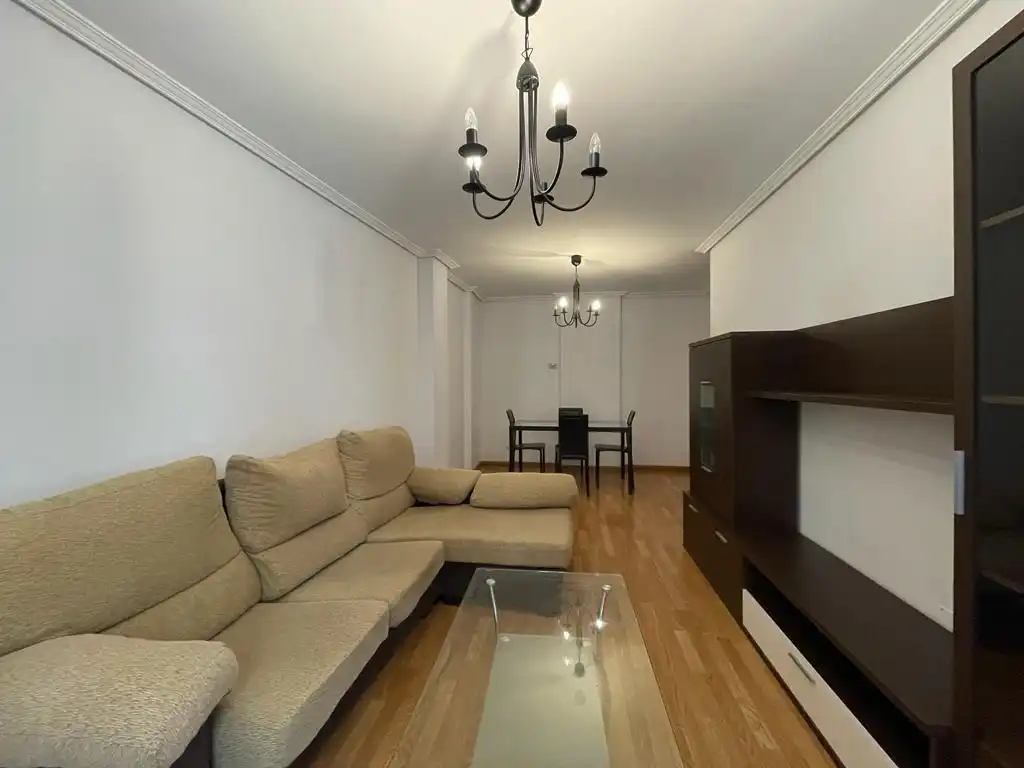 Living room of Apartments for rent in Ponferrada  with Heating, Furnished and Balcony