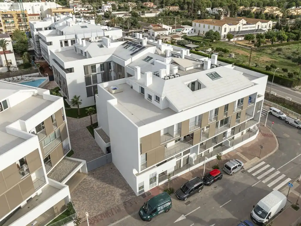 Vista exterior de Apartament en venda en Jávea / Xàbia amb Aire condicionat, Terrassa i Traster