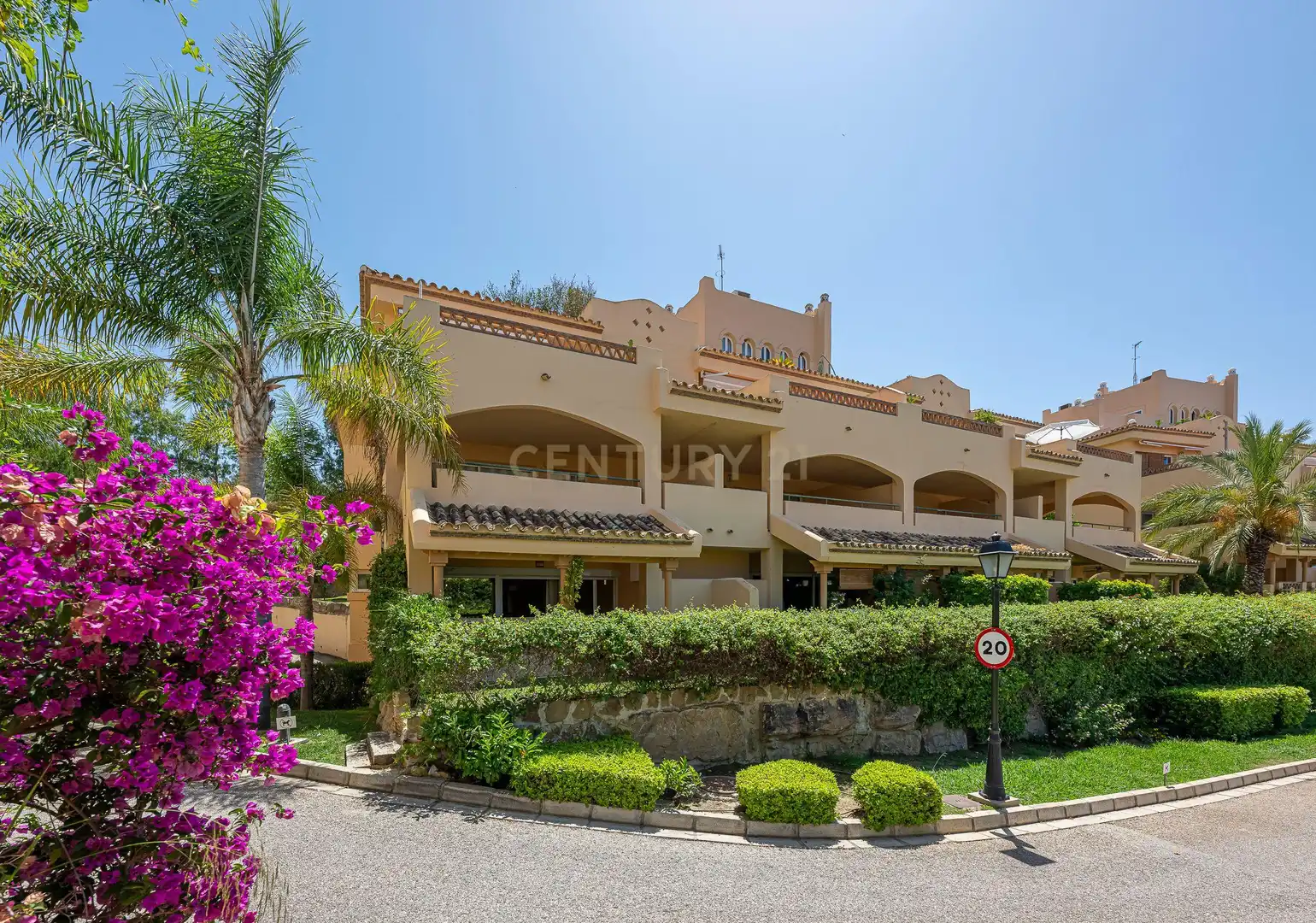 Exterior view of Apartments for rent in Marbella  with Air Conditioner, Private garden and Washing machine