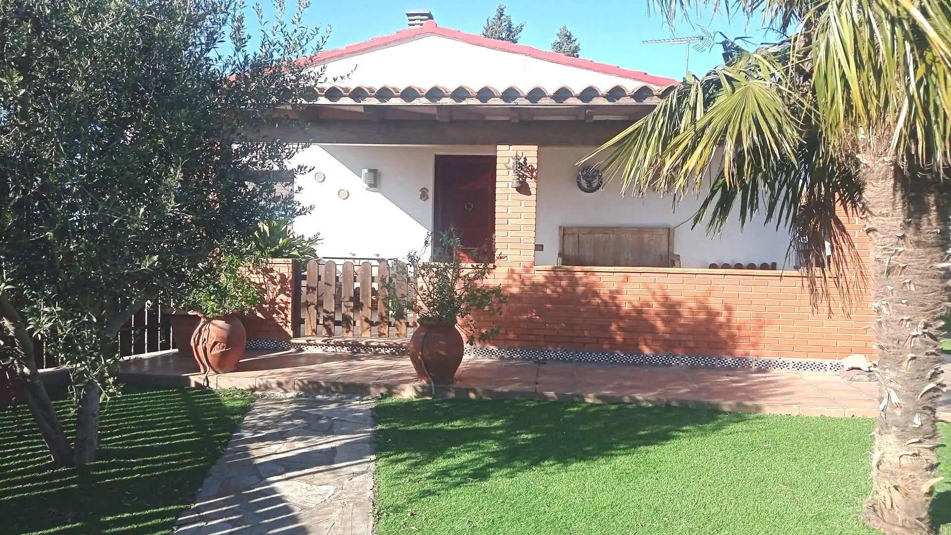 Jardín de Finca rústica en venta en Alfántega con Calefacción, Terraza y Trastero