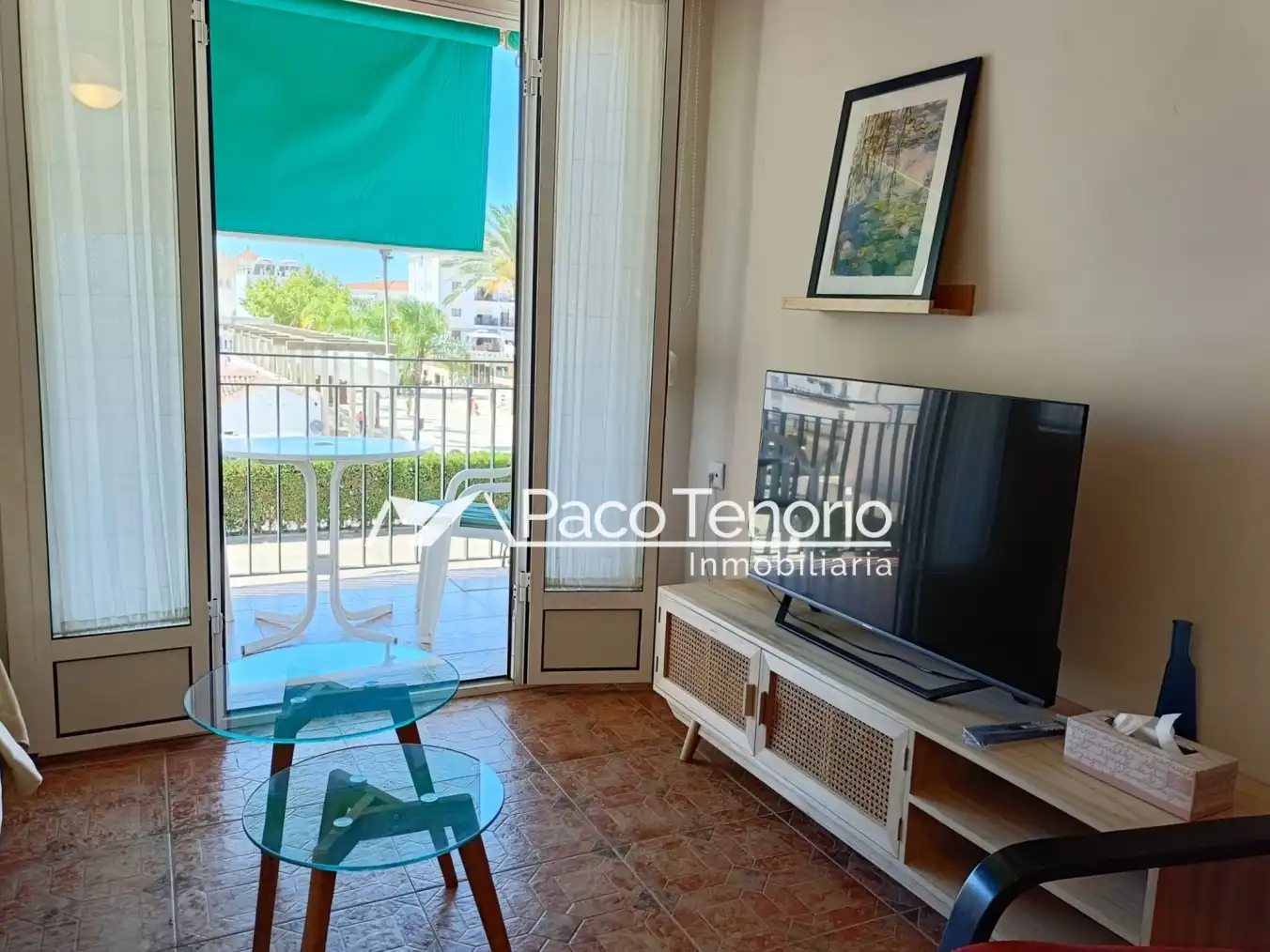 Sala d'estar de Pis de lloguer en La Antilla amb Terrassa, Moblat i Forn