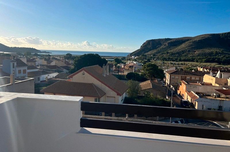 Vista exterior de Casa adosada en venta en La Unión con Terraza y Piscina comunitaria