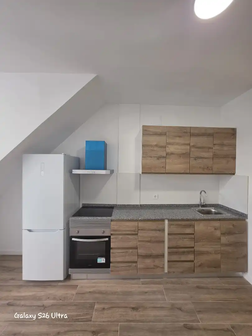 Cocina de Estudio de alquiler en Catarroja con Amueblado, Horno y Lavadora