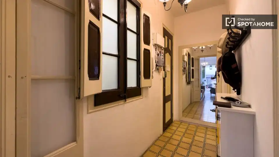 Wohnung zur Miete in Barcelona mit Klimaanlage, Heizung und Möbliert