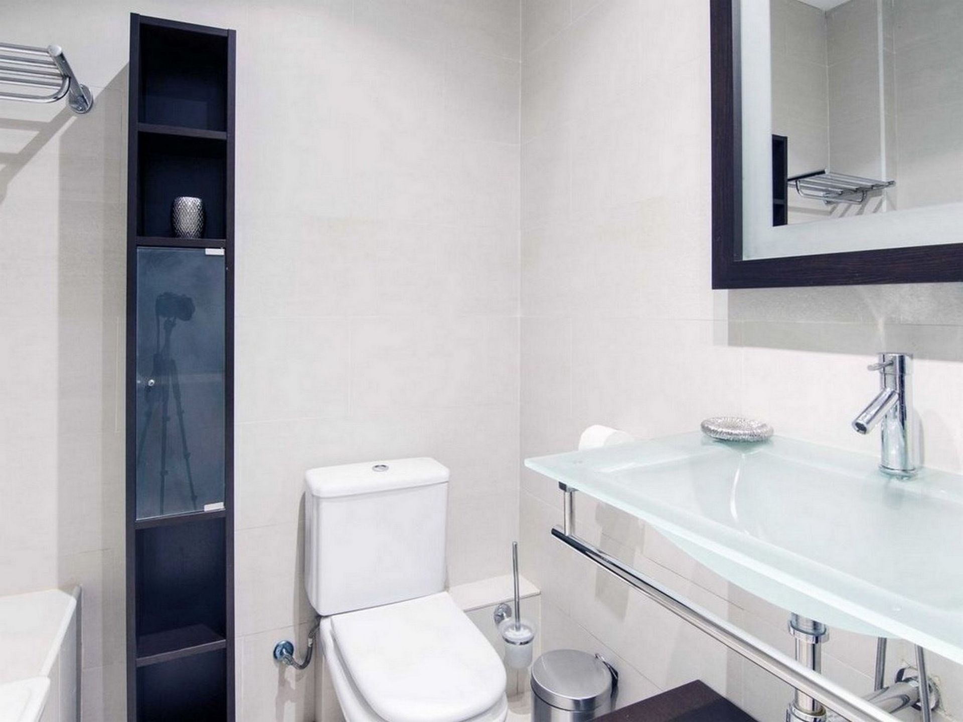 Bathroom of Flat to rent in Oviedo   with Air Conditioner, Furnished and Pets allowed