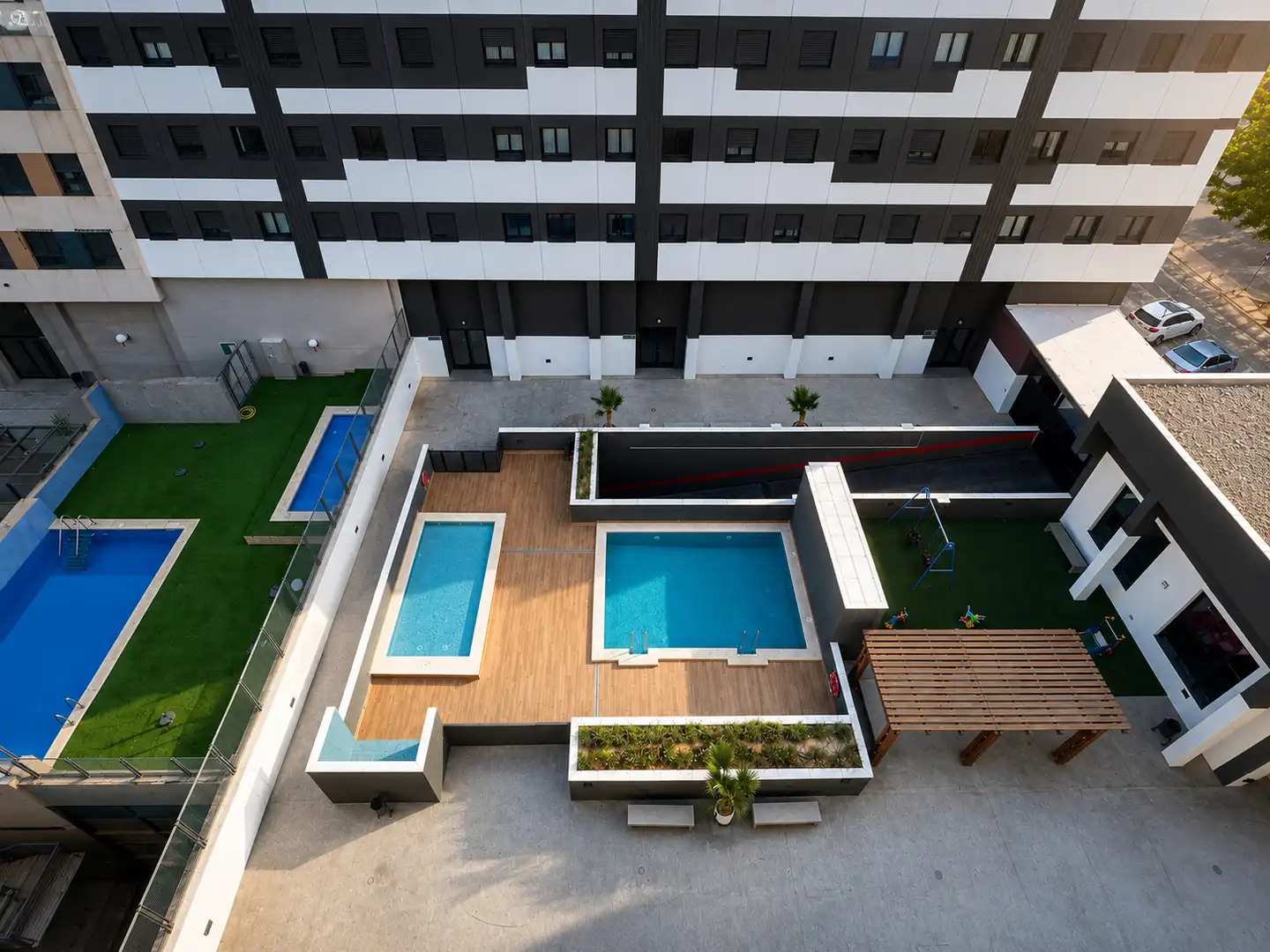 Swimming pool of Attic for sale in Alicante / Alacant  with Air Conditioner, Heating and Terrace