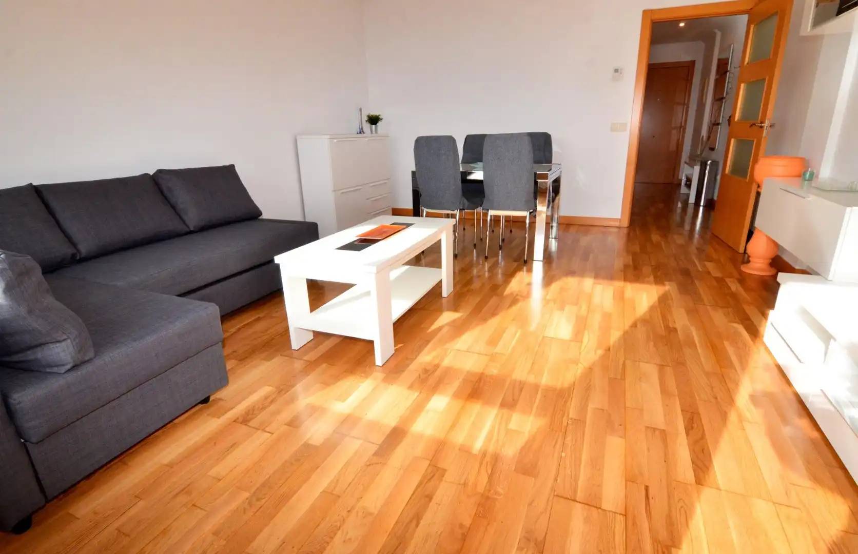 Wohnzimmer von Wohnung zur Miete in Aldealengua mit Heizung, Terrasse und Möbliert