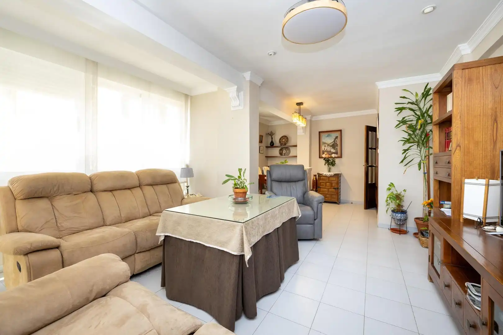 Sala de estar de Piso en venta en Granada