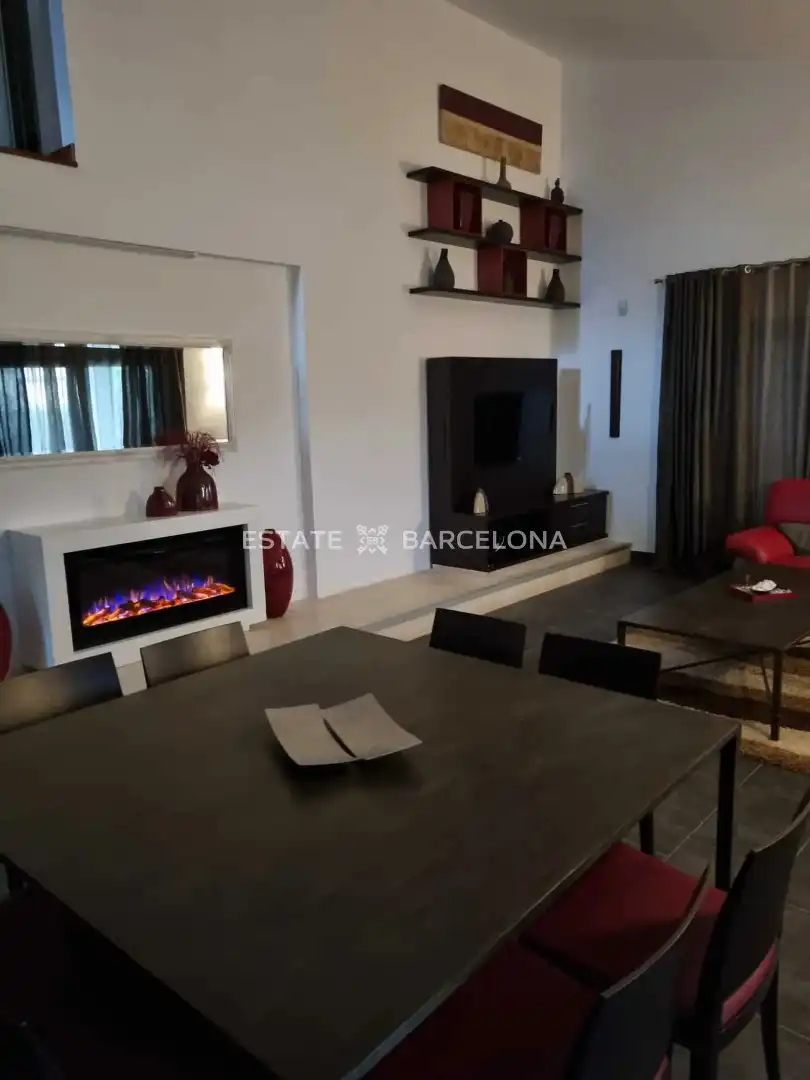 Wohnzimmer von Haus oder Chalet zum Verkauf in Peralada mit Klimaanlage, Heizung und Terrasse