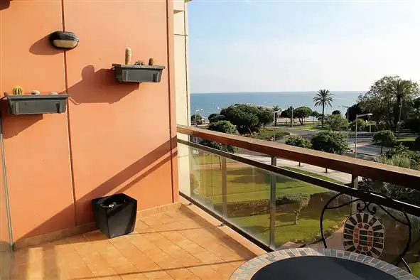 Terrasse von Dachboden zur Miete in Cambrils mit Klimaanlage, Terrasse und Möbliert