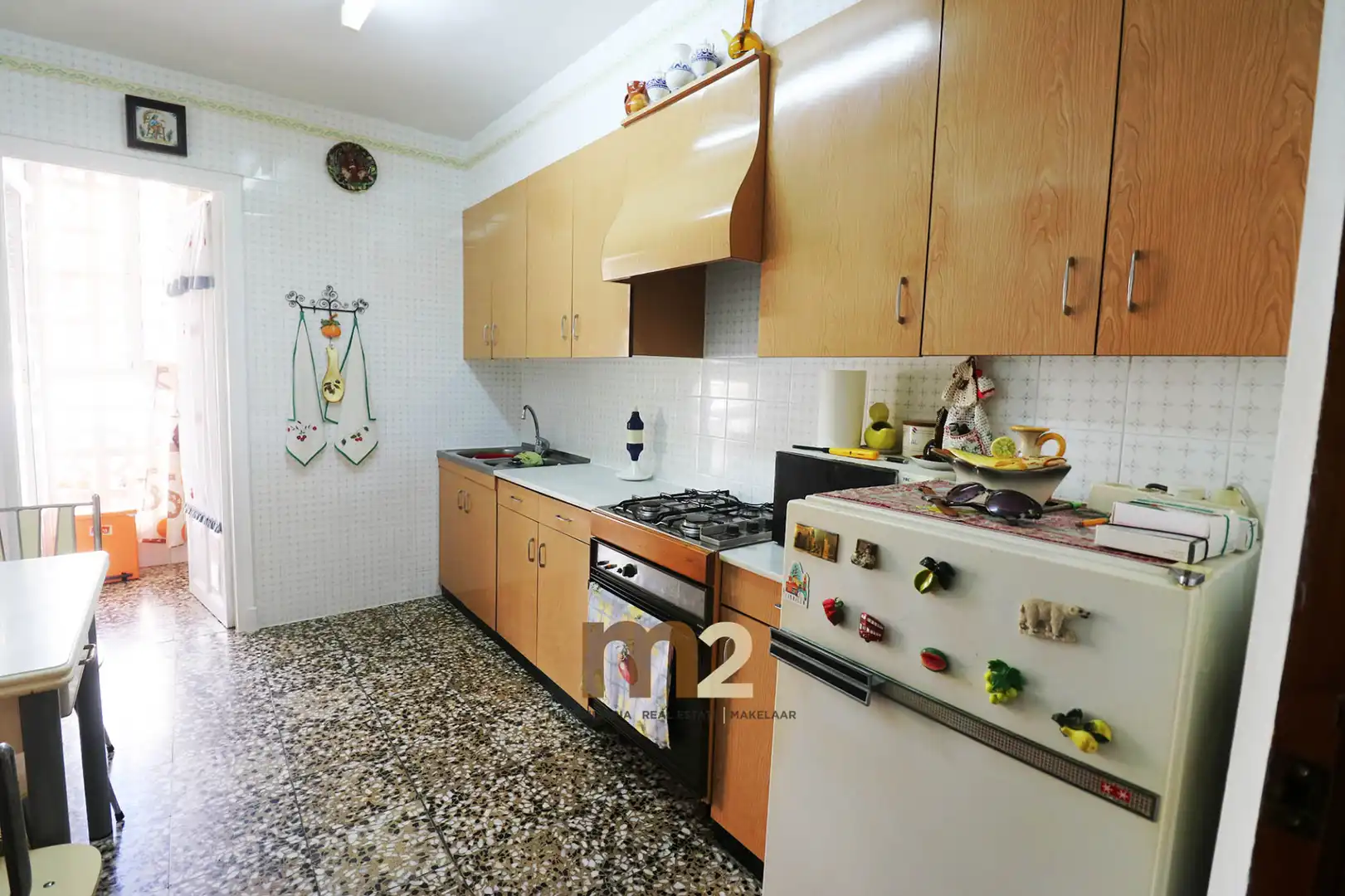 Cuina de Apartament en venda en Guardamar del Segura amb Aire condicionat, Terrassa i Moblat
