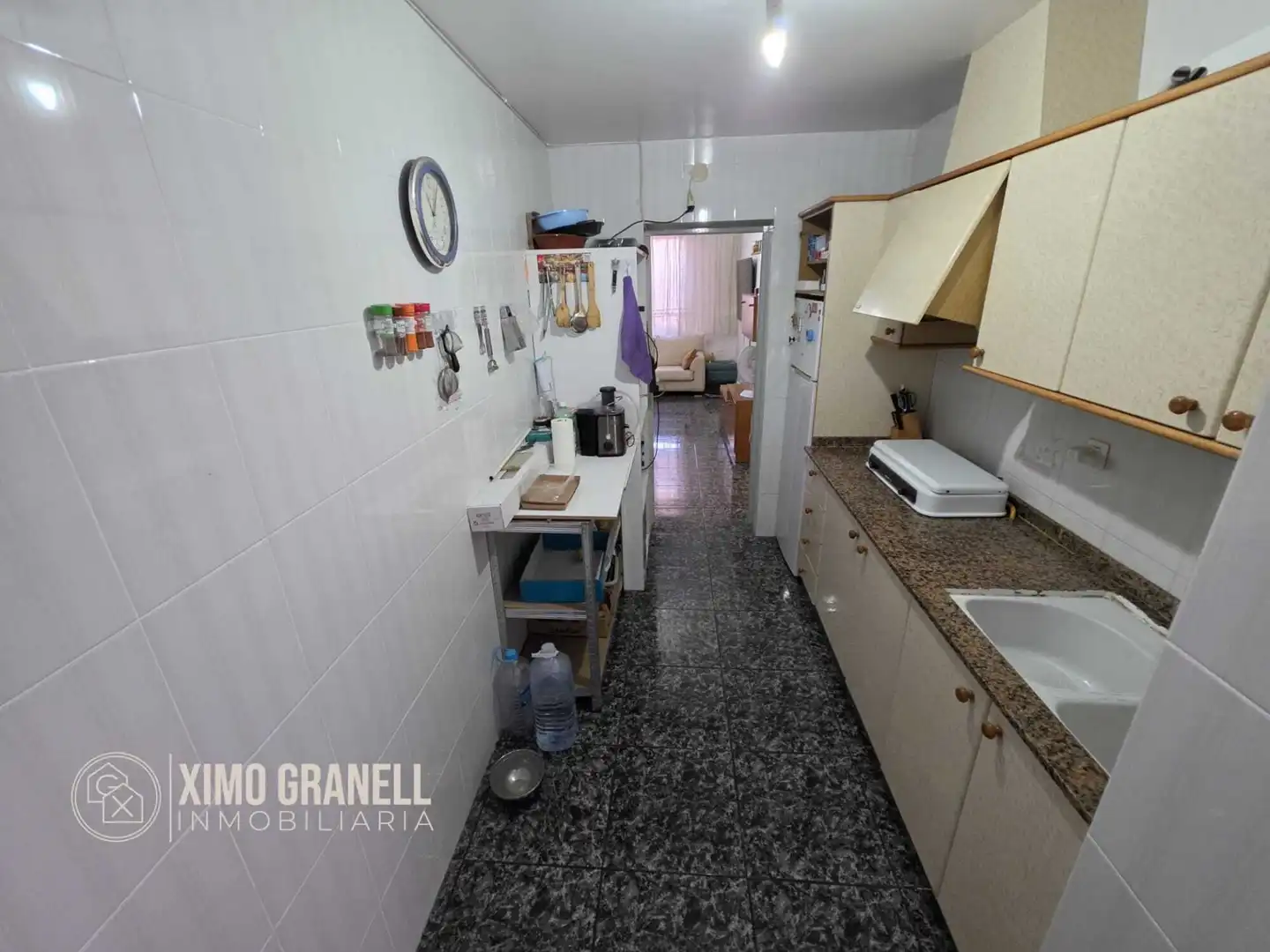 Cocina de Piso en venta en La Vall d'Uixó con Jardín privado