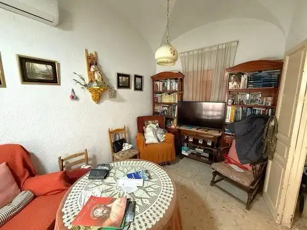 Sala d'estar de Casa o xalet en venda en Almendralejo amb Terrassa i Traster