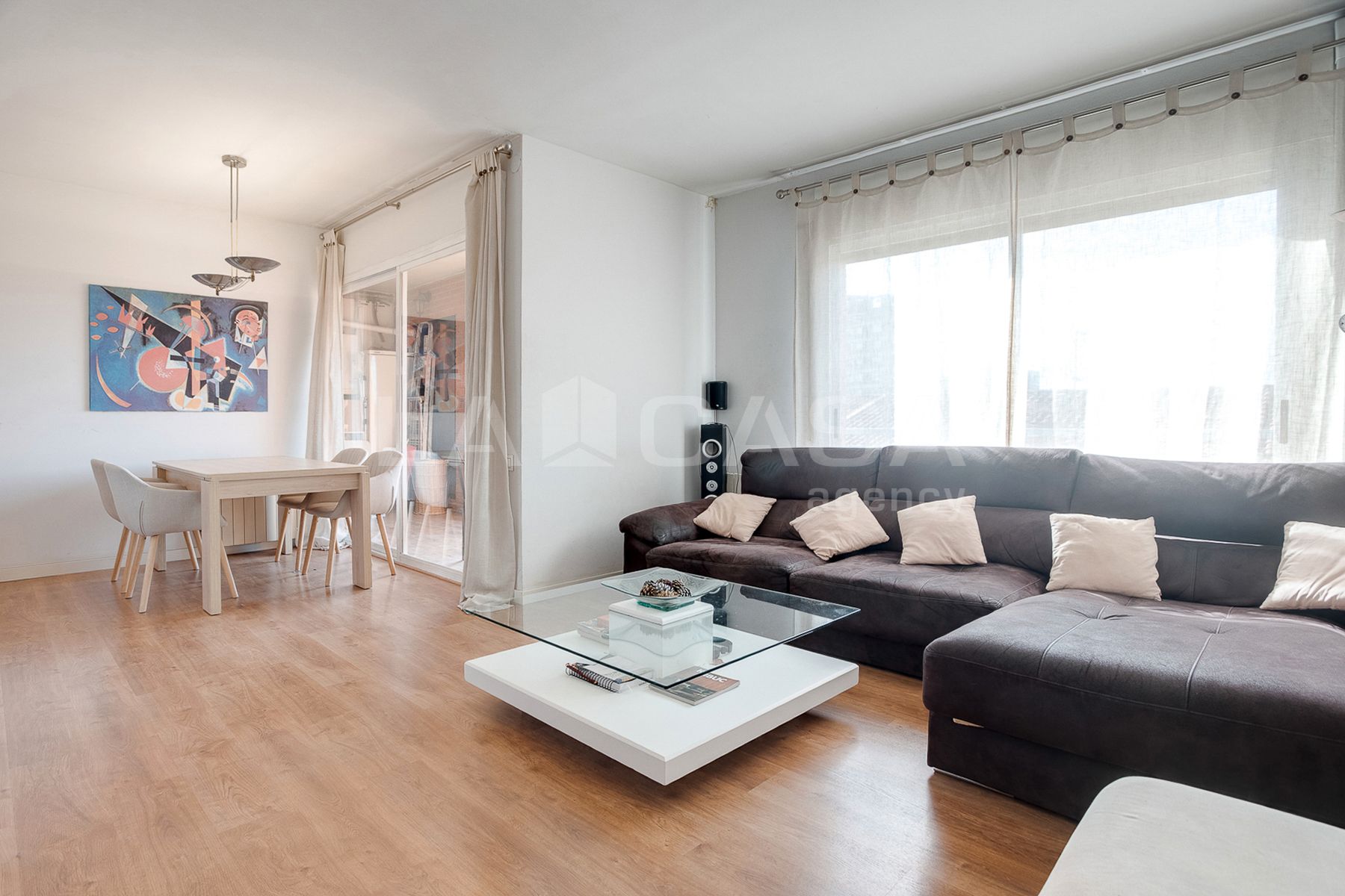 Living room of Flat for sale in Granollers  with Air Conditioner, Heating and Terrace