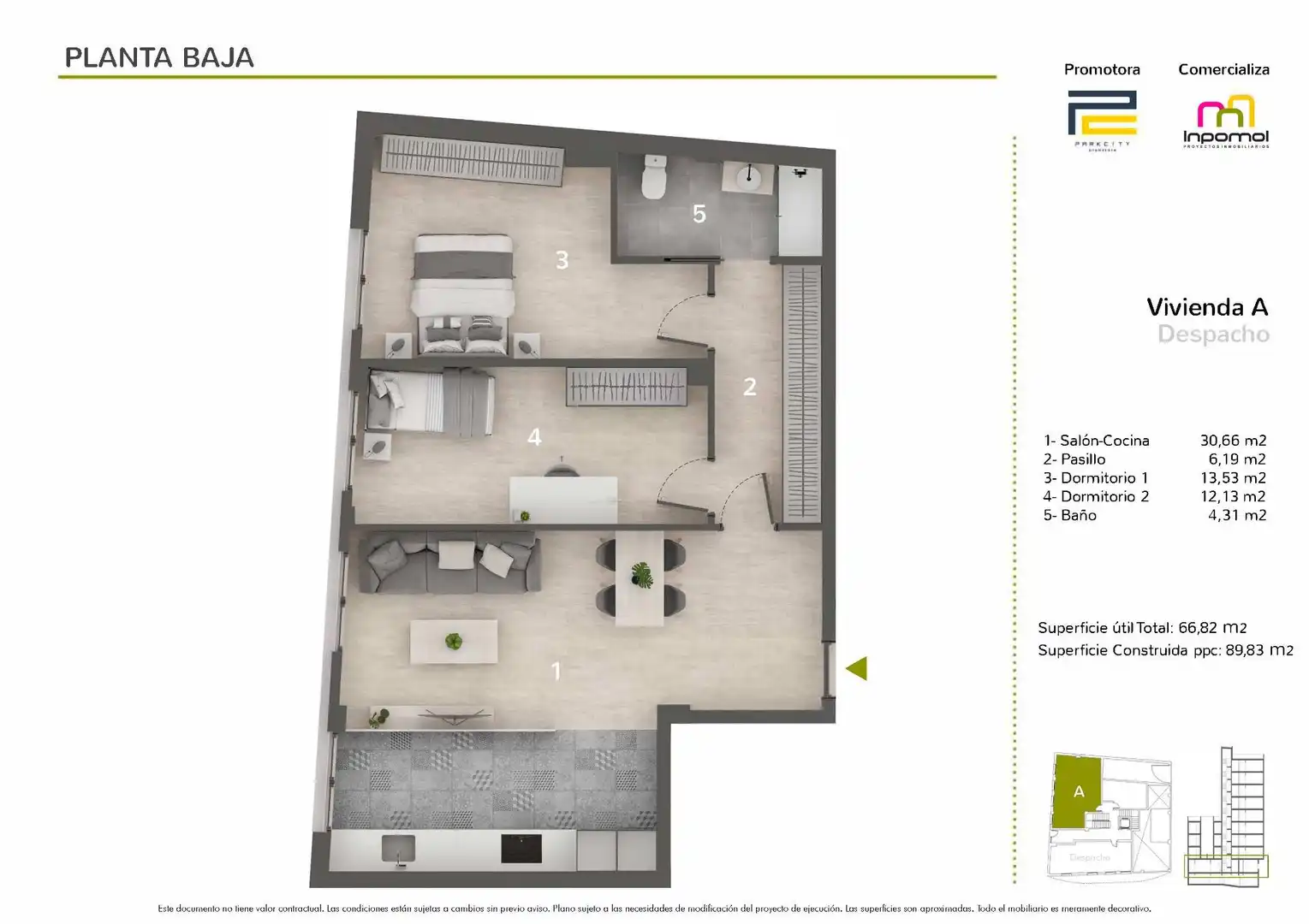 Apartments for sale in Badajoz Capital