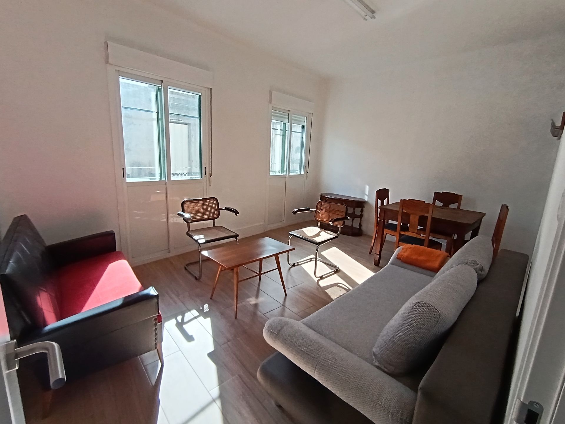 Sala d'estar de Pis de lloguer en Pontevedra Capital  amb Moblat, Forn i Rentadora